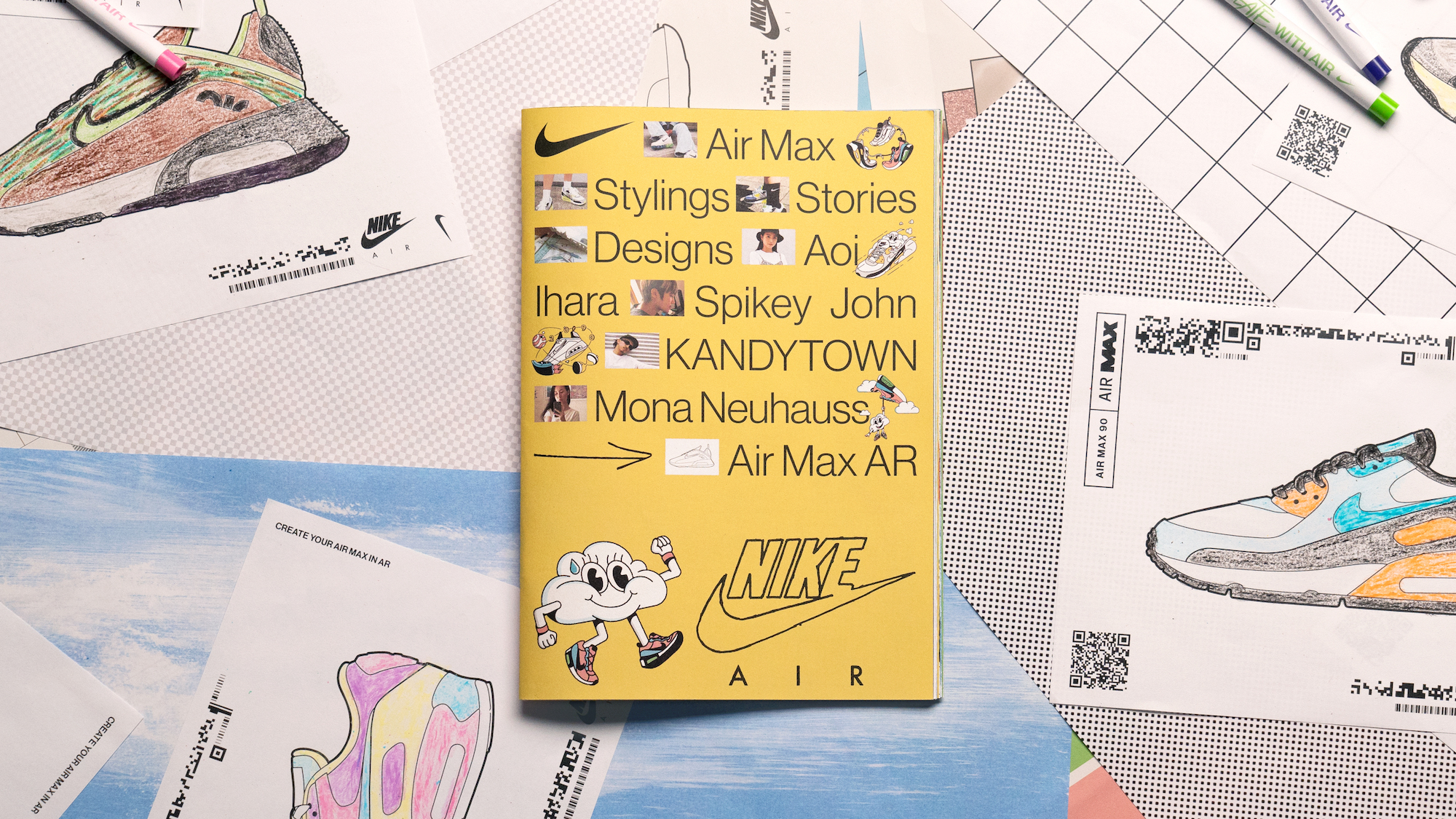 Custom Air Max designs come to life in AKQA's AR experience for