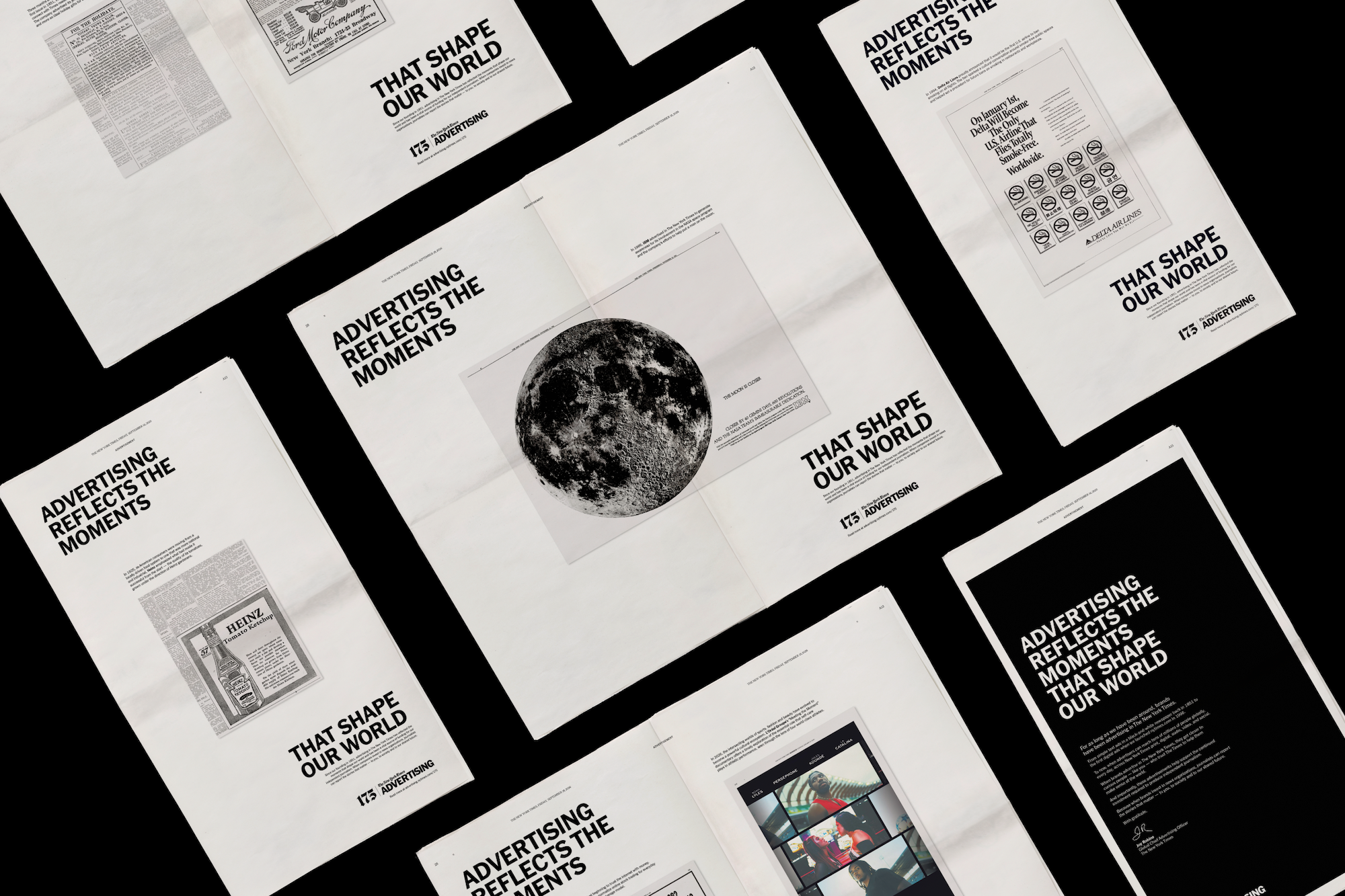 A new campaign celebrates 175 years of the New York Times