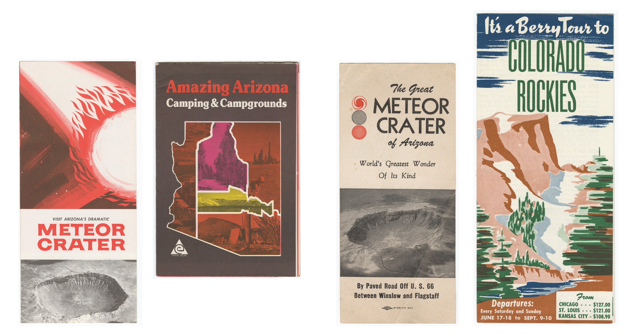 New book celebrates the lost graphics of holiday brochures