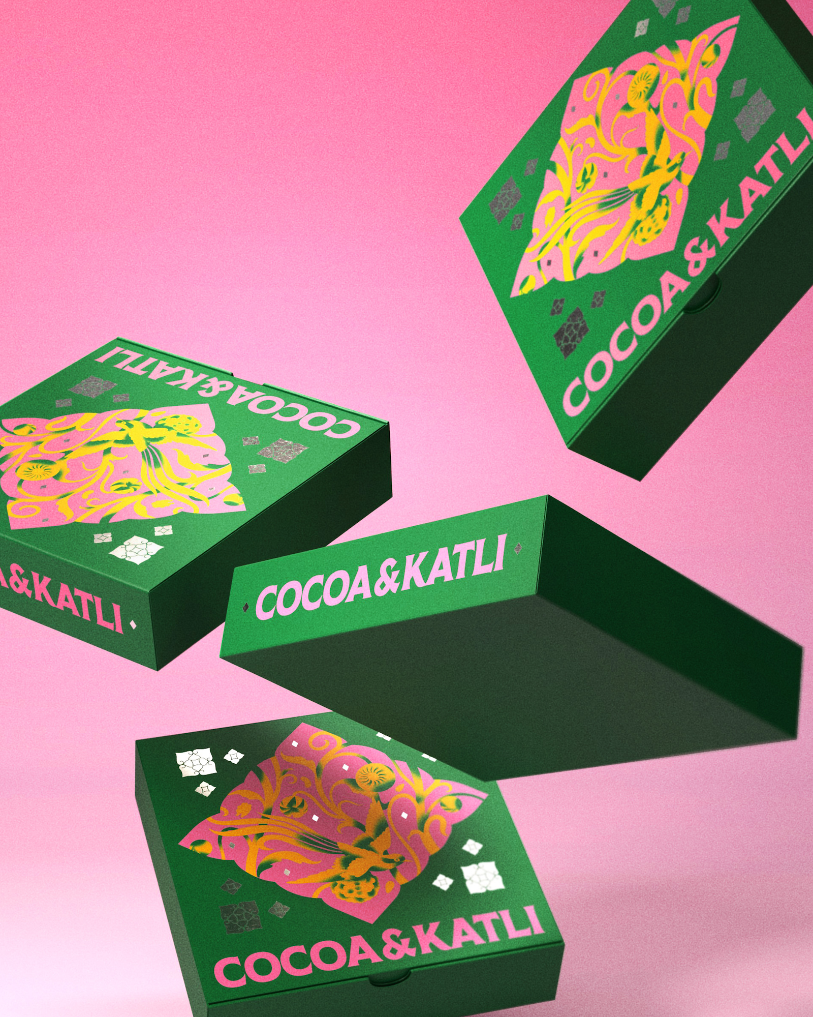 Boomranng Studio creates charming branding for Cocoa & Katli
