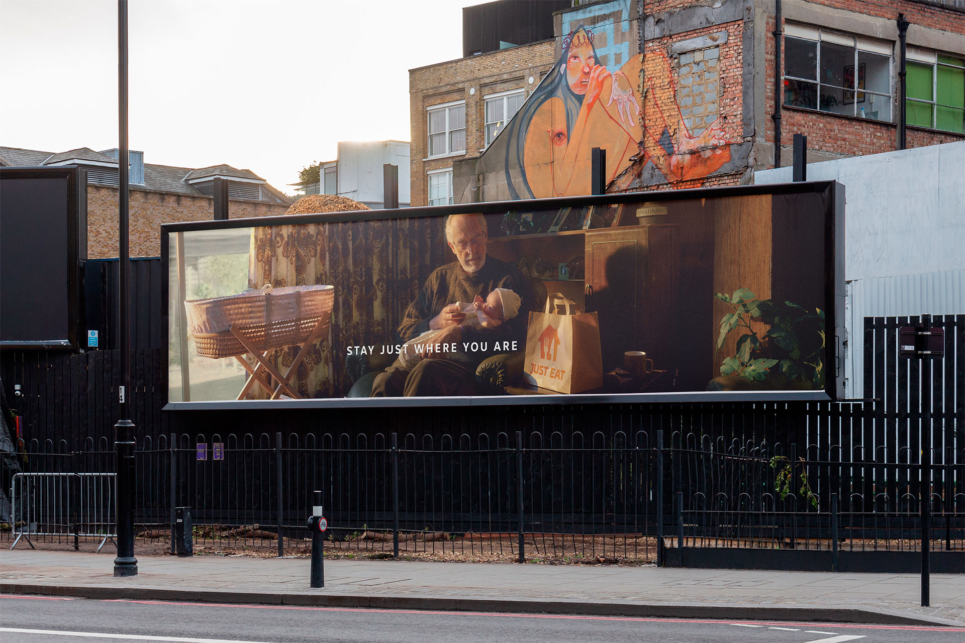 Just Eat finds joy in staying put in VCCP campaign