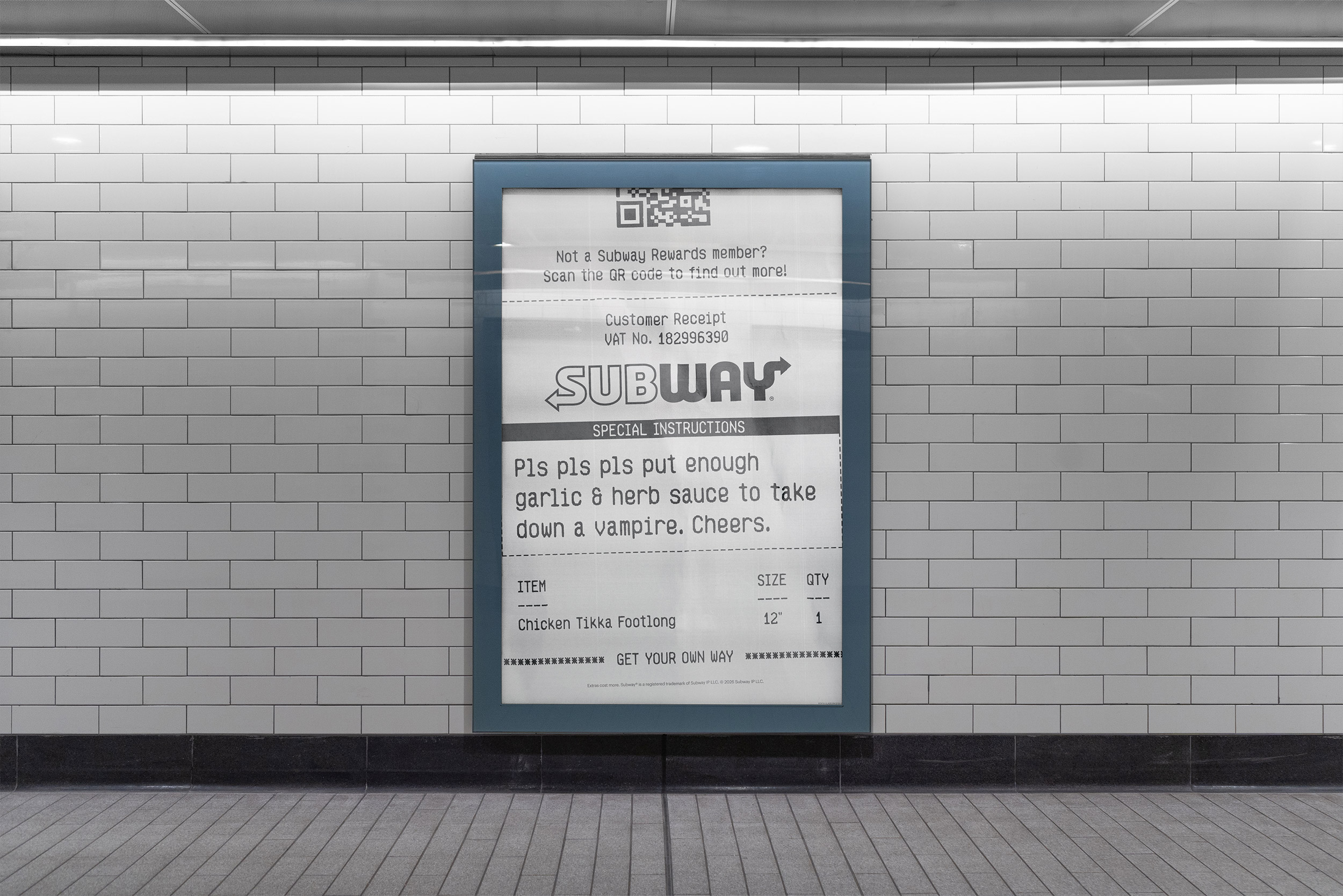 Subway spotlights strange customer requests in new campaign
