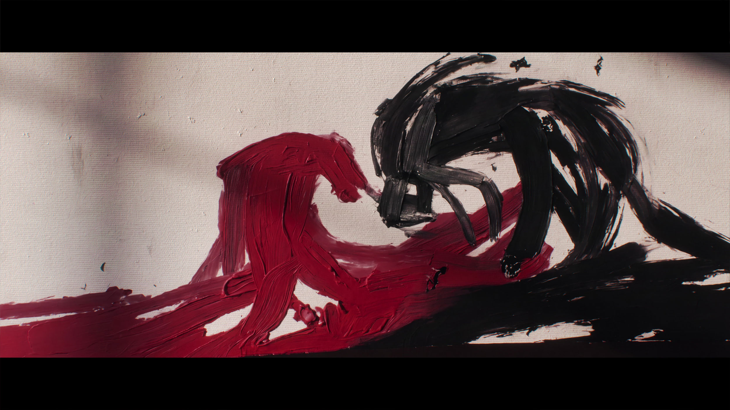 Imaginary Forces uses paint to bring War title sequence to life