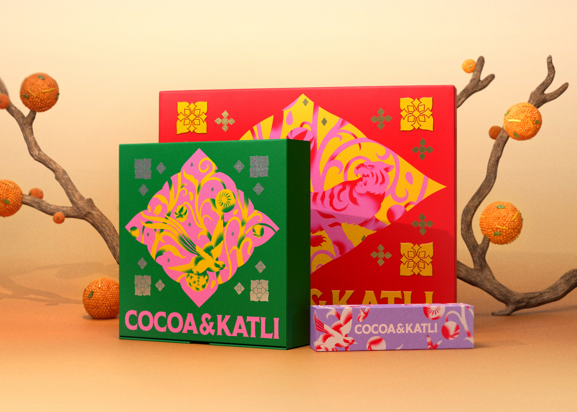 Boomranng Studio creates charming branding for Cocoa & Katli